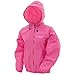 FROGG TOGGS Women's Ultra-Lite2 2-Layer Waterproof Breathable Rain Jacket, Pink, Large