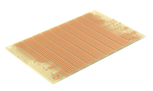PR3UC ProtoBoard-3U-CONN, 6-Hole Strips, Connector Footprints, 1 Sided PCB, 3.94 x 6.30 in (100 x 160 mm)