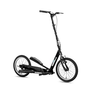 BRIZON New Model – Wingflyer16- Excercise Stepper Scooter (16inch Air Tire) (Black)