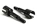 HPI Racing A557 Rear Axle RS4, 5 x 38mm, Black