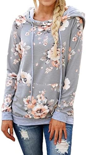 Minipeach Women's Long Sleeve Tops, Tie Dye Sweatshirt, Zip Up Hoodie Oversized-Sweatshirts Pullover
