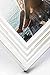 ZingVic Double Folding 4x6 White Wood Picture Frame with Glass Front - American Class Style Antiquated - Stands Vertically on Desktop or Table Top
