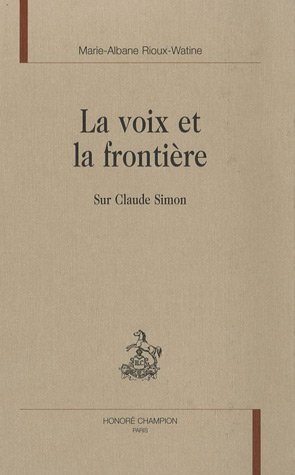 La  voix et la frontière