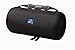 Carrying Case designed for storage of Bose SoundLink Revolve PLUS wireless Bluetooth speaker and its Charging Dock/Cradle (Black, Nylon)