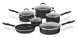 Cuisinart 55-11BK Advantage Nonstick 11-Piece Cookware Set, Black