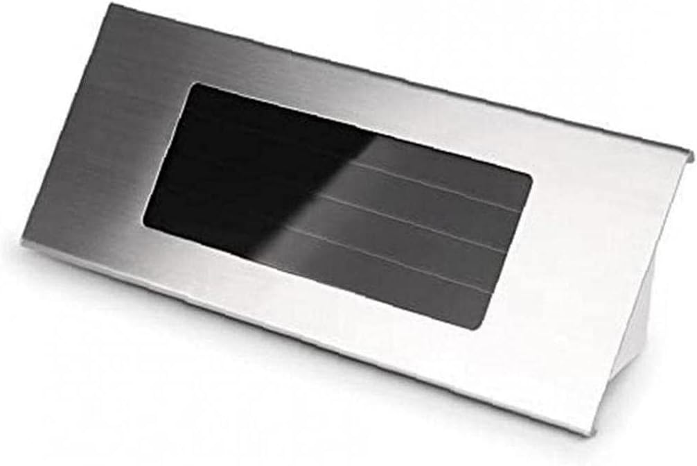 Outdoor Stainless Steel Solar Number Light Outdoor Wall Plaque Solar Powered Lights Solar Wall Lights Outside Garden Fence Outside Wall: Kitchen & Dining