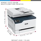 Xerox C235dni Colour Wireless MFP Printer 22ppm Duplex Copy Scan Fax view 2
