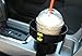 Black Auto Cup Holder Insert; Fits in Your Car Cup Holder;RV Cup Holder;Truck Cup Holder and More;Large Drink Cup Holder,Universal Car Cup Holder Accessory Holds More Drink Sizes and Catches Spills.