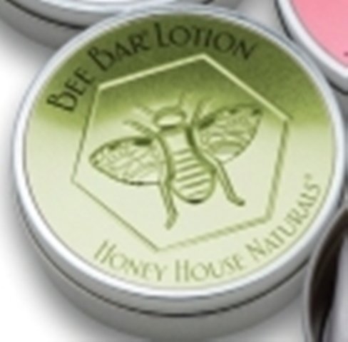 Bee Bar Lotion Bar-2oz Citrus, Green Tin