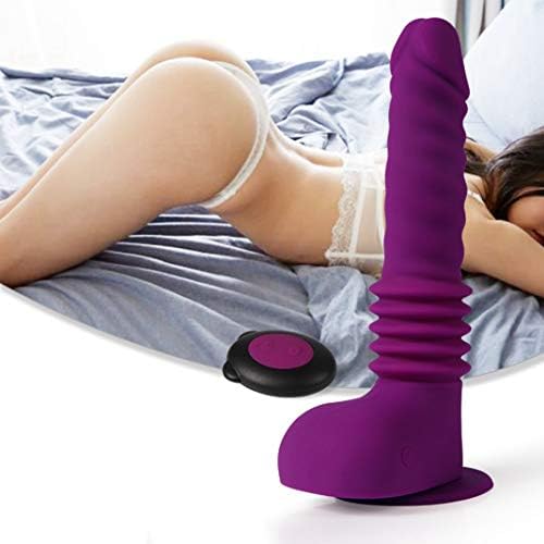 Cordless Viberatte Toy Adult for Women 6 Modes Waterproof USB Rechargeable Thrusting Pleasure,Purple
