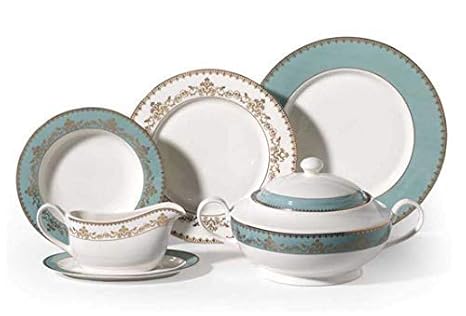 Amazon De Korkmaz Imperial Collection 92 Tlg Tafelservice