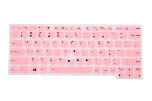 Leze - Ultra Thin Keyboard Skin Cover for ThinkPad X230S,X240,X240S,X250 X260 X270 X280,S1 YOGA,YOGA 260,Yoga 370,X380 Yoga,ThinkPad X1 Tablet Laptop - Pink