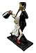 Atlantic Collectibles Day Of The Dead Wedding Foxtrot Dance Skeleton Frankenstein Skull Bride And Groom Couple Figurine