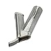 Ridgeyard Stainless Steel Triangular Speed Welding Nozzle for Hot Air Plastic Welder Gun (8mm Speed Nozzle)