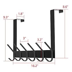 DOKU Over The Door Hook, Stainless Steel Heavy Duty