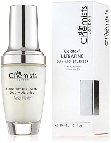 skinChemistsLondon Coldtox Ultrafine Day Moisturizer 30ml, tightening and firmer skin, for Dry and Sensitive Skin