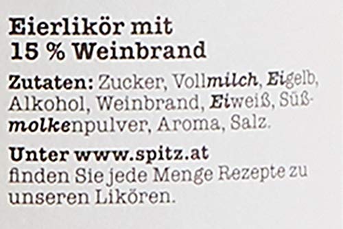 Spitz Eierweinbrand Likör (1 x 1 l) – Bild 5