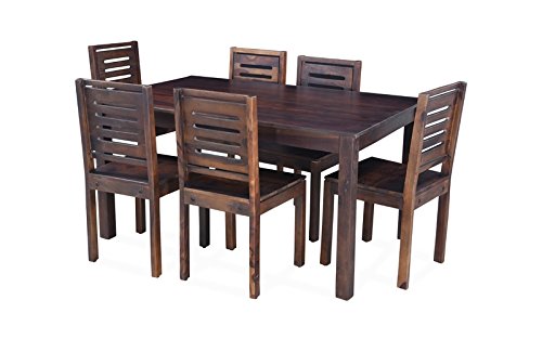 Royaloak Alonzo 4 Seater Dining Table Set (Brown)