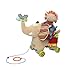 MAGFORMERS Dolce Pull Along Elephant Plush Interactive Stuffed Animal Plush Toy 10 inch, Educational Sensory Gift for Kids