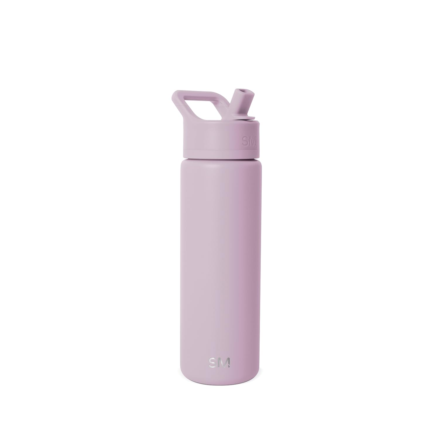 Simple Modern Water Bottle with Straw | Insulated Stainless Steel Bottle for Sports Gym | Summit Collection | 650ml | Lavender Mist — image 1