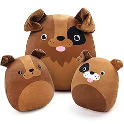 BenBen Dog Plush Pillow, Set of 3, 12 and