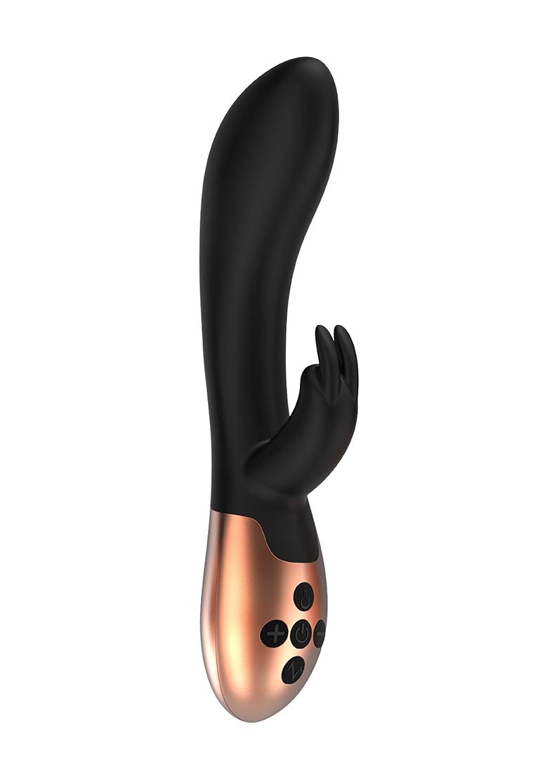 Shots Heating Rabbit Vibrator, Opulent, Black