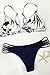 Cupshe Fashion Women's Colorful Floral Printing Strappy Padding Bikini Set (M), Multicolor