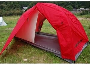 Amazon ダンロップ Dunlop 3シーズン用ツーリングテント 専用フライシート レッド 3人用 R327nf スポーツ アウトドア