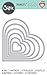Sizzix Framelits Die Set 6/PK - Hearts