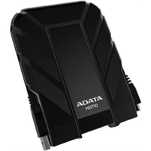 A-DATA AHD710-1TU3-CBK DashDrive Durable Series HD710 1TB USB 3.0 2.5 Water & Shock Proof Portable Hard Drive (A-Data AHD710-1TU3-CBK)
