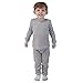 Zero Degree Boys Thermal Long Underwear Set (2T, Heather Grey)thumb 1
