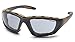 Carhartt Gear CHB420DTP Carthage® Gray Anti-Fog Lens - One Size - Black/Tan Frame