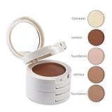 TANALI 5 In 1 Concealer Cream Palette Foundation Base Face Bronzer Contour Makeup Up Set