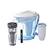ZeroWater 12 Cup Pitcher with Filter, Travel Tumbler + 1 Extra Filter and Free Water Quality Meter Combo Pack