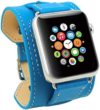 eWINNER Leather Cuff Band Compatible with Apple Watch Ultra