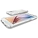 Galaxy S6 Case, Spigen [Ultra Hybrid] AIR CUSHION [Crystal Clear] - [1 Back Protector Included] Scratch Resistant Bumper Case with Clear Back Panel for Galaxy S6 (2015) - Crystal Clear (SGP11317)