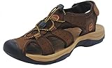 iLoveSIA Men's Leather Summer Walking Sandals