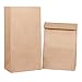 BagDream Kraft Paper Lunch Bags - 100 Pack, 6lb, Brown, 6x3.5x11 Inches, Disposable, for Craft, Baked Food, Packing