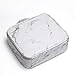 Joyful Professional Travel Makeup Case,Marble Makeup Cosmetic Train Case Organizer Bag with Dividers Brush Holder ¡­