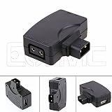 Eonvic 5V Dtap to USB Battery Jack Converter for Anton Bauer/Sony V-Mount Camera Battery