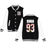 BTS Baseball Jacket Uniform Bangtan Boys Suga Jin Jimin Jung Kook Sweater Coat