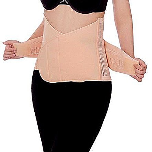 DOTASI Postpartum Belly Band - Waist Trainer Corset Slimming Cincher (XL(37-41