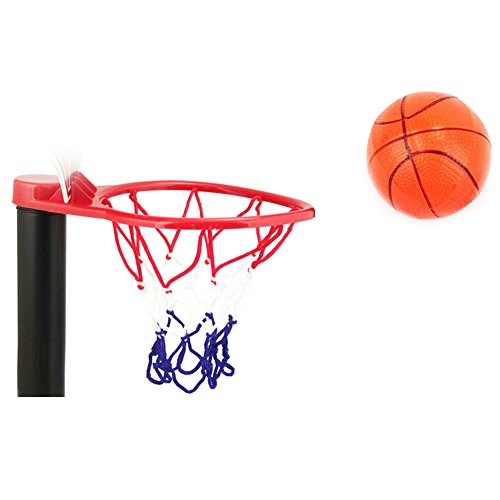 Kiddie Play Mini Adjustable Basketball Hoop Stand for Kids Portable