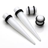 PiercingJ 4pcs 12g-0g- 1/2
