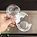 Clear Safety Oven Knobs Cover 4 Pack - Baby Proofing Protection Lock for Ovens/Stoves When Kids, Children, Toddler Around - Protective Durable Knob That Fits Most Ovens