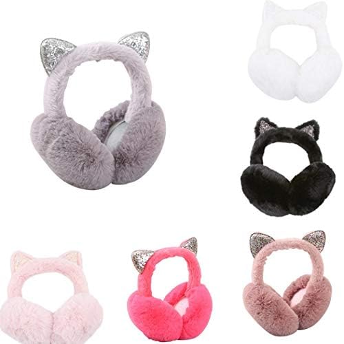 FastDirect Women's Winter Warm Cat Ear Muffs Cute Catear Earmuff For