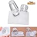 Christmas Nail Stamping Plates Nail Art Stamping Kits With Jelly Stamper and Scraper -DAODER 3pcs Larger Size Winter Nail Plates Snowflake Pattern Trees Stocking Image Templates Nail Art Design