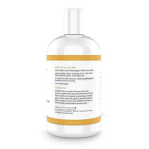 Buddy's Best, Natural Dog Shampoo and Conditioner in One