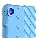 Gumdrop Cases Droptech for Apple iPad Mini 4 (Late 2015) A1538 A1550 Rugged Tablet Case Shock Absorbing Cover, Light Blue/Royal Blue