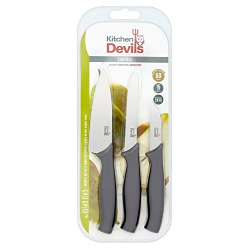 Kitchen Devils Control Starter Set Stainless Steel Black 33 5 X